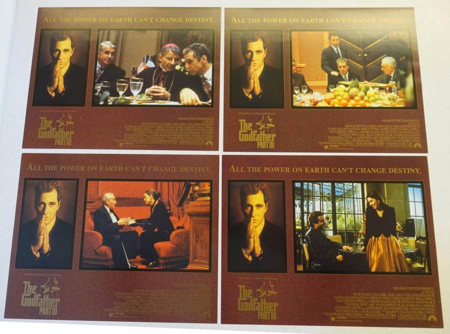 Der Pate III originales US Lobby Card Set
